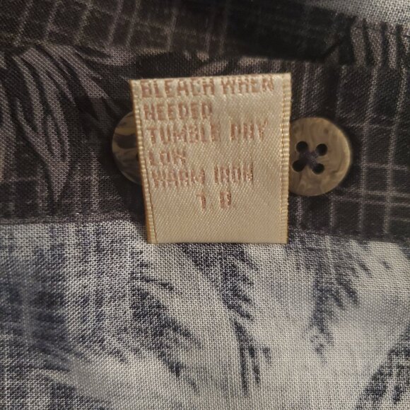 Campia Men's Black/Tan Short-Sleeve Button-Down Camp Style Shirt/Size 2XL - Picture 6 of 10